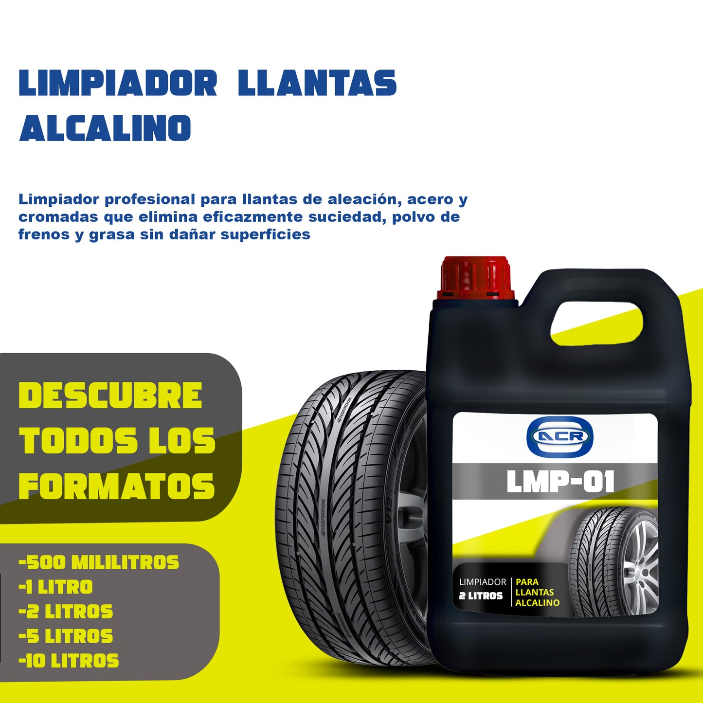 LIMPIADOR LLANTAS 2L