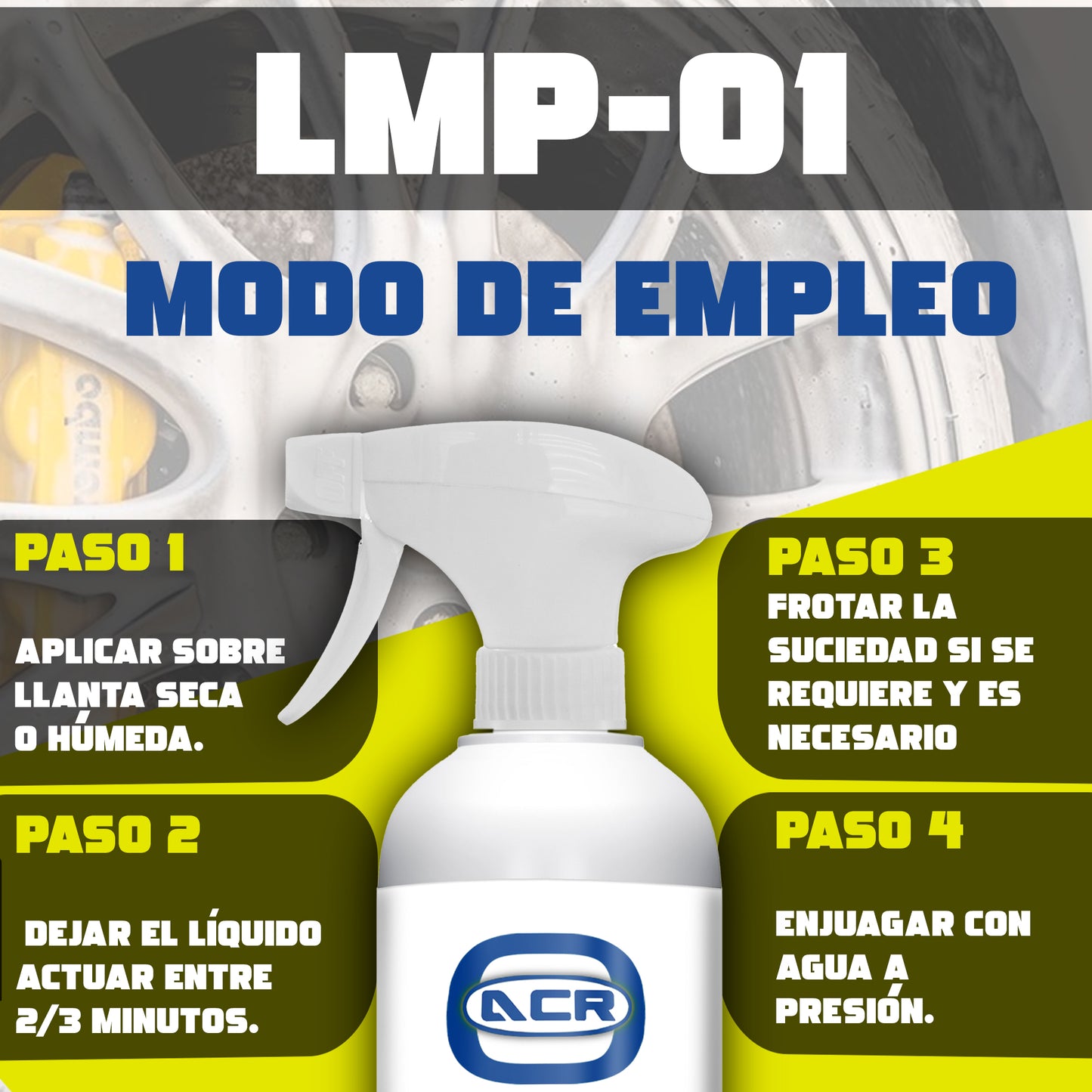 LIMPIA LLANTAS 500ML