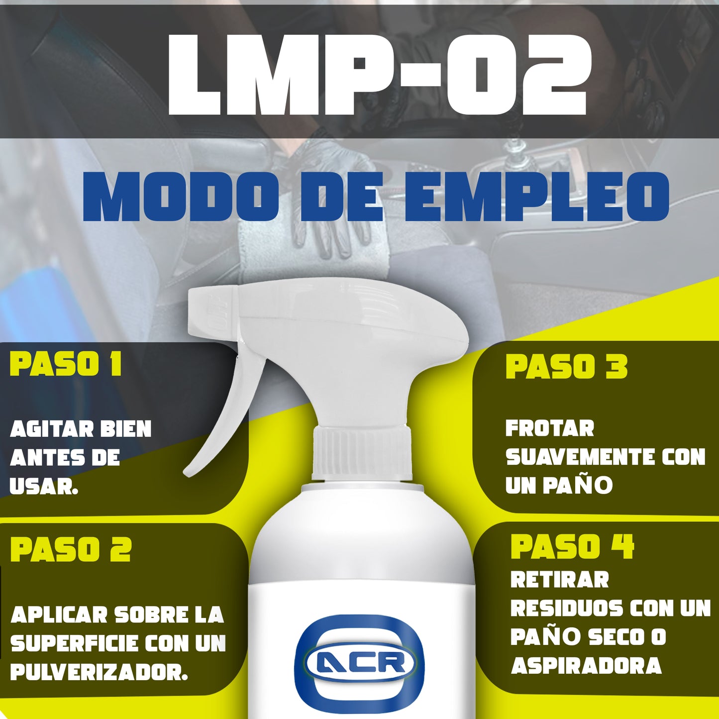 LIMPIADOR TAPIZERIAS 2L